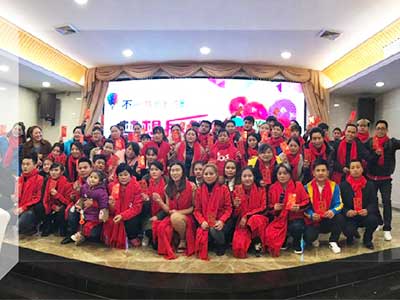 蜜桃视频在线视频電子2018年會合影