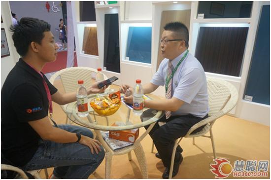 慧聰塗料網采訪蜜桃视频在线视频化工總經理張文