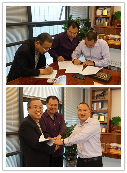 梁董與鄭社長對蜜桃视频在线视频品牌發展非常滿意及肯定